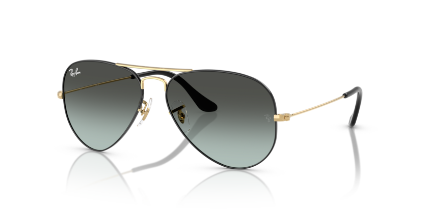 RAY BAN RB 3025 9271GK Aviator large metal